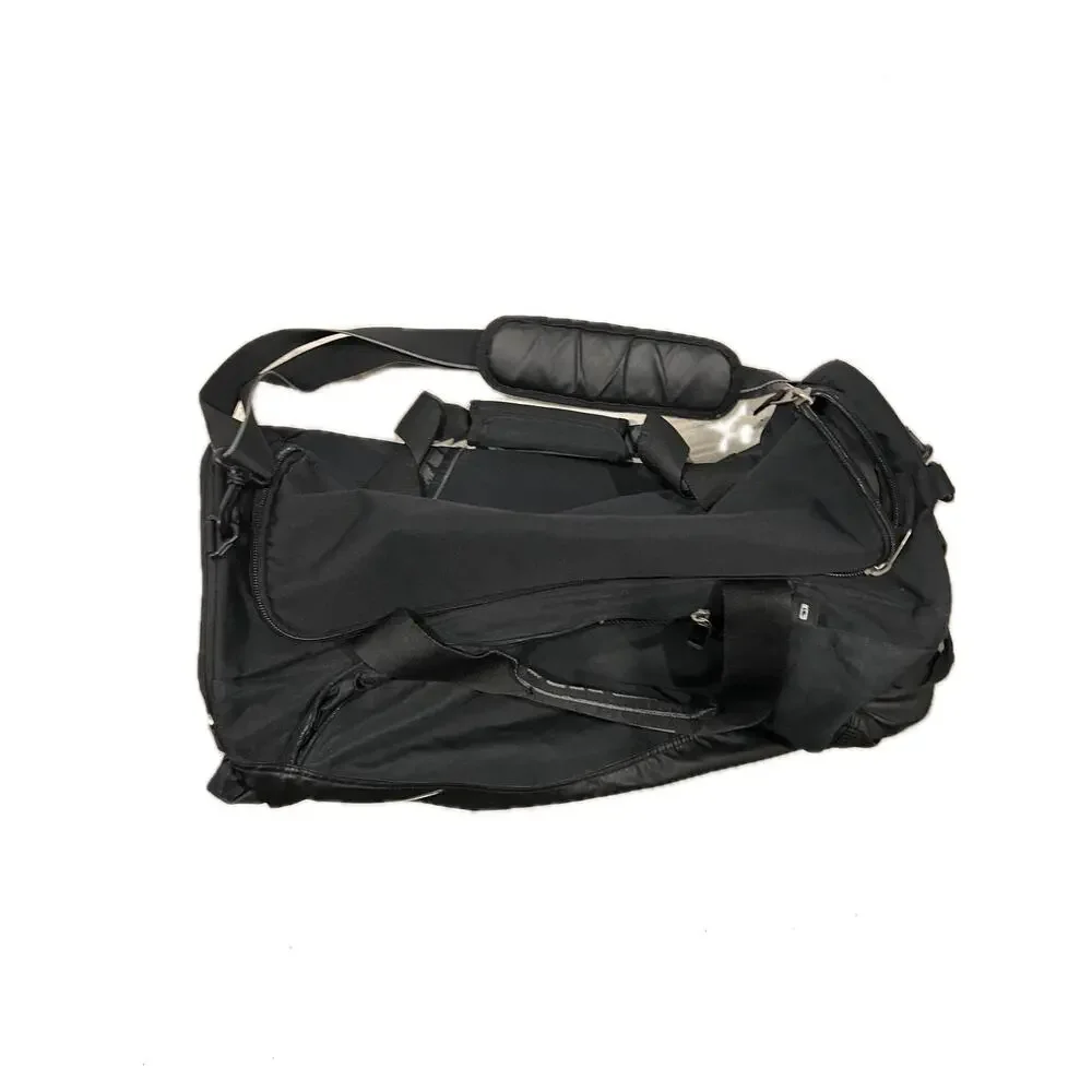 Nike Brasilia 9.5 Black Medium 60L Duffel Gym Bag